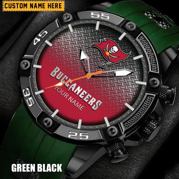 Tampa Bay Buccaneers Silicon Strap Fashion Wrist Watch Trending 2025 SPTSSFWW030 - Image 4