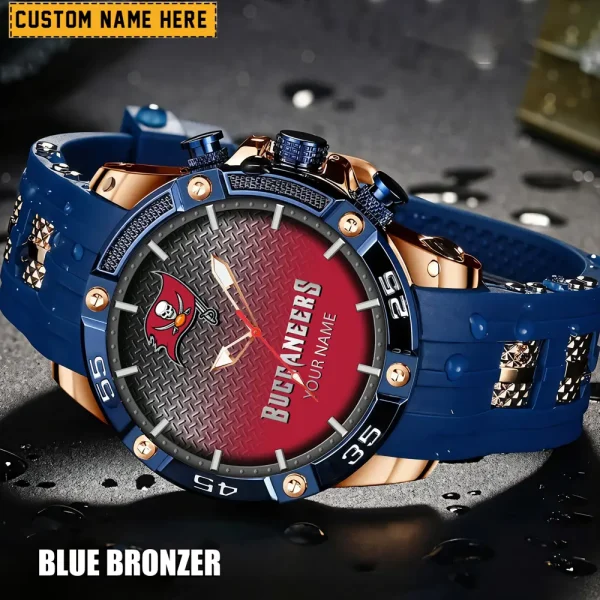 Tampa Bay Buccaneers Silicon Strap Fashion Wrist Watch Trending 2025 SPTSSFWW030 - Image 5