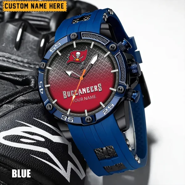 Tampa Bay Buccaneers Silicon Strap Fashion Wrist Watch Trending 2025 SPTSSFWW030 - Image 6