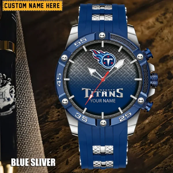 Tennessee Titans Silicon Strap Fashion Wrist Watch Trending 2025 SPTSSFWW031