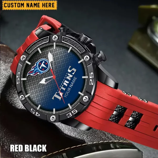 Tennessee Titans Silicon Strap Fashion Wrist Watch Trending 2025 SPTSSFWW031 - Image 6