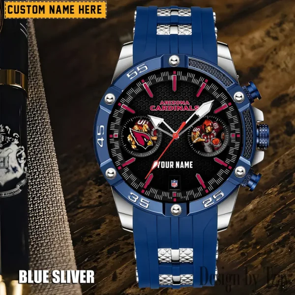 Arizona Cardinals Silicon Strap Fashion Wrist Watch Trending 2025 SPTSSFWW033 - Image 3