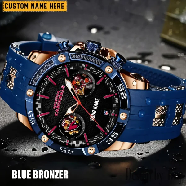 Arizona Cardinals Silicon Strap Fashion Wrist Watch Trending 2025 SPTSSFWW033 - Image 4
