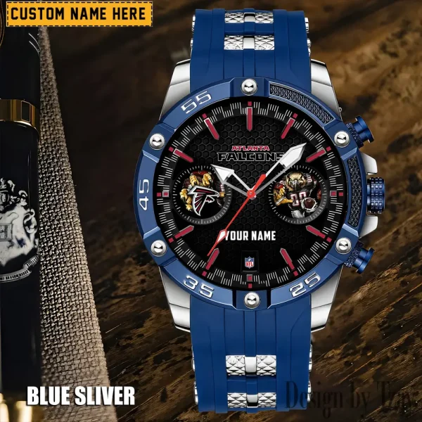 Atlanta Falcons Silicon Strap Fashion Wrist Watch Trending 2025 SPTSSFWW035