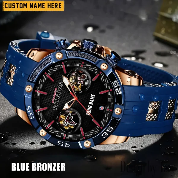 Atlanta Falcons Silicon Strap Fashion Wrist Watch Trending 2025 SPTSSFWW035 - Image 5