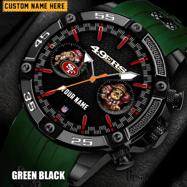 San Francisco 49ers Silicon Strap Fashion Wrist Watch Trending 2025 SPTSSFWW060 - Image 6
