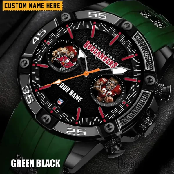 Tampa Bay Buccaneers Silicon Strap Fashion Wrist Watch Trending 2025 SPTSSFWW062 - Image 5