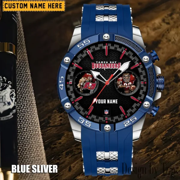 Tampa Bay Buccaneers Silicon Strap Fashion Wrist Watch Trending 2025 SPTSSFWW062 - Image 6