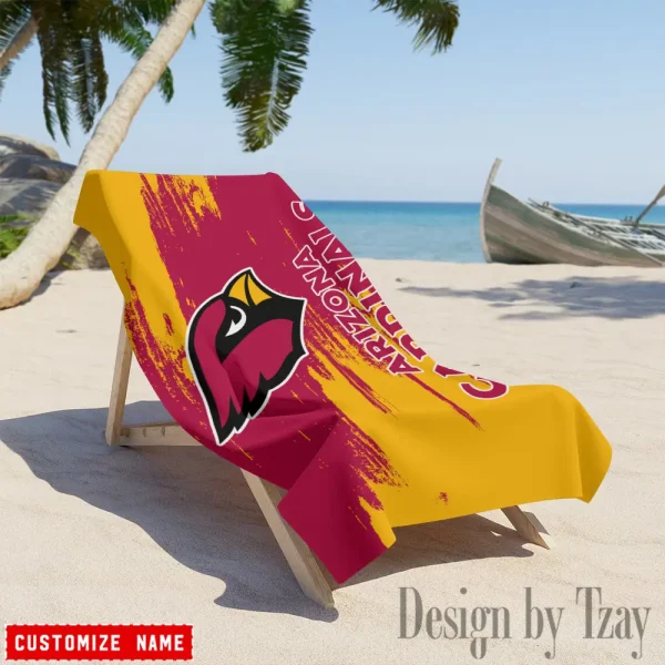 Arizona Cardinals NFL Beach Towels New 2025 AZBTOWEL482