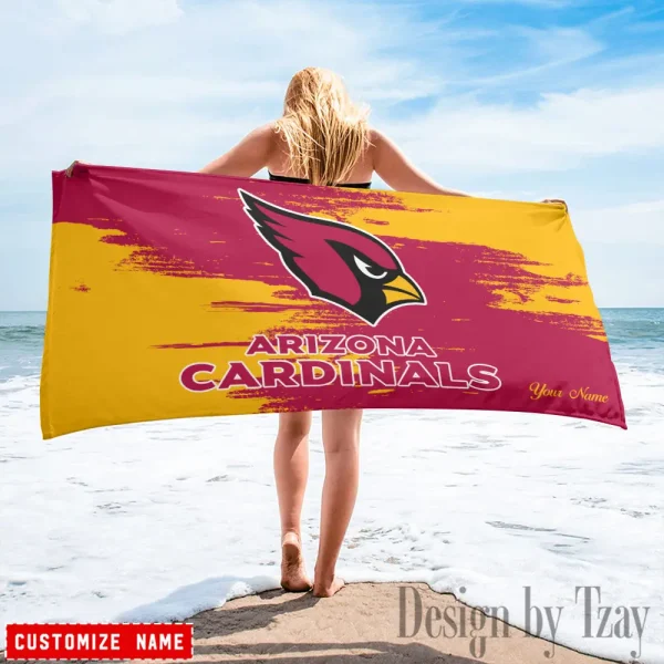 Arizona Cardinals NFL Beach Towels New 2025 AZBTOWEL482 - Image 2