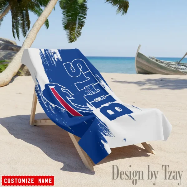 Buffalo Bills NFL Beach Towels New 2025 AZBTOWEL485 - Image 2