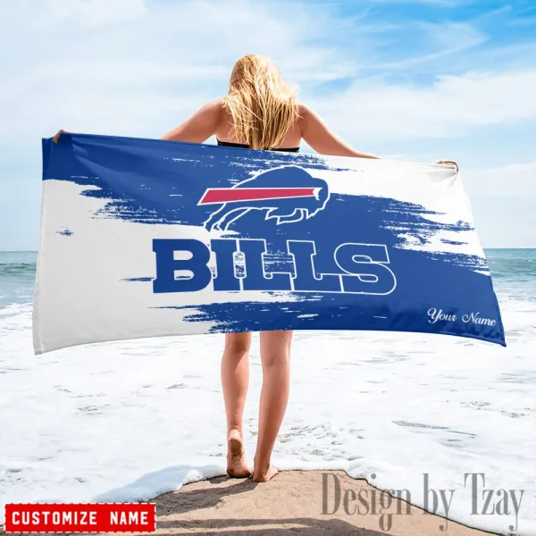 Buffalo Bills NFL Beach Towels New 2025 AZBTOWEL485