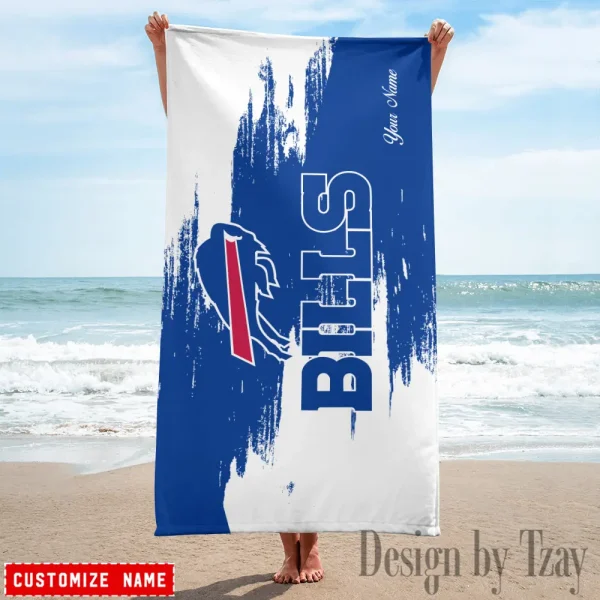 Buffalo Bills NFL Beach Towels New 2025 AZBTOWEL485 - Image 3