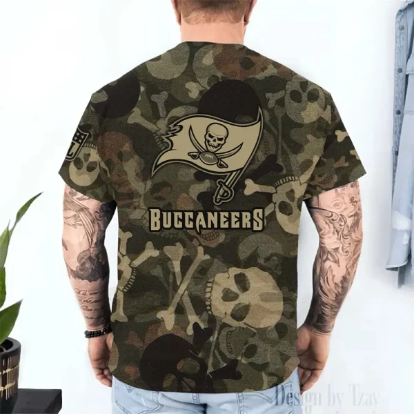 Tampa Bay Buccaneers Trendy Men's 3D Printed T-shirt Fashion O-neck 2025 AZTS1436 - Image 2