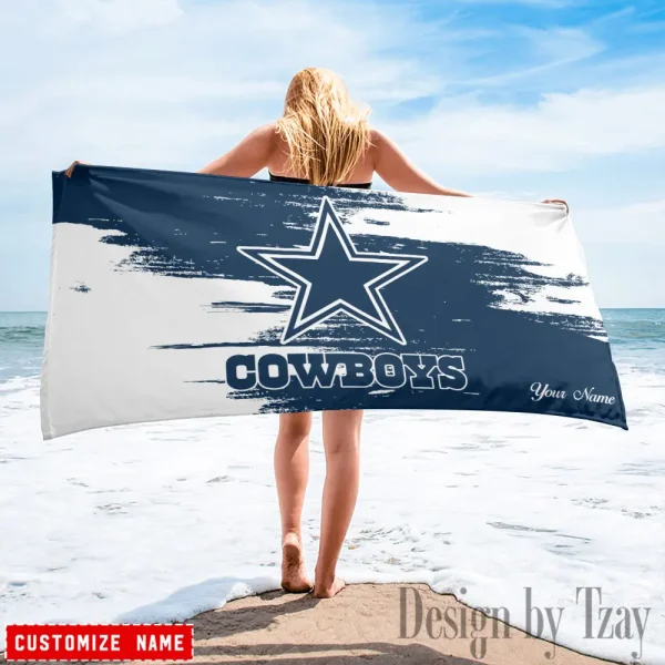 Dallas Cowboys NFL Beach Towels New 2025 AZBTOWEL490 - Image 3