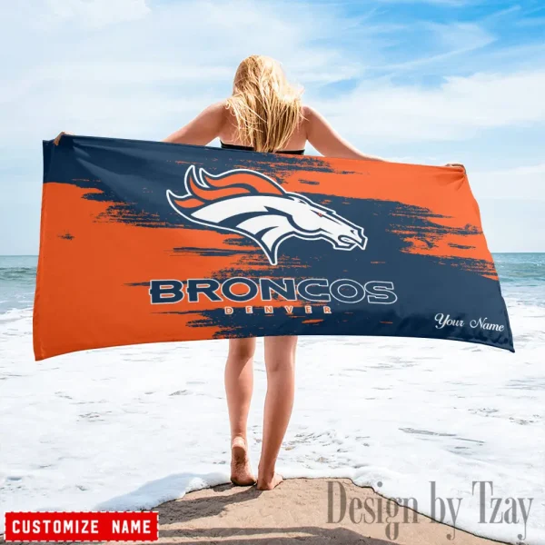 Denver Broncos NFL Beach Towels New 2025 AZBTOWEL491 - Image 2