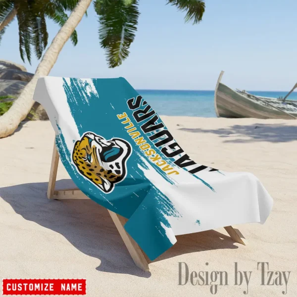 Jacksonville Jaguars NFL Beach Towels New 2025 AZBTOWEL493