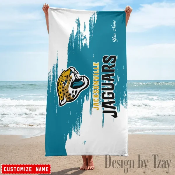 Jacksonville Jaguars NFL Beach Towels New 2025 AZBTOWEL493 - Image 3