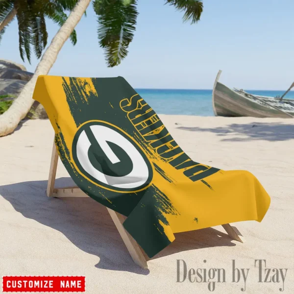 Green Bay Packers NFL Beach Towels New 2025 AZBTOWEL494