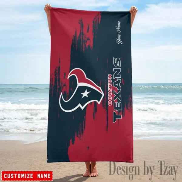Houston Texans NFL Beach Towels New 2025 AZBTOWEL495 - Image 2
