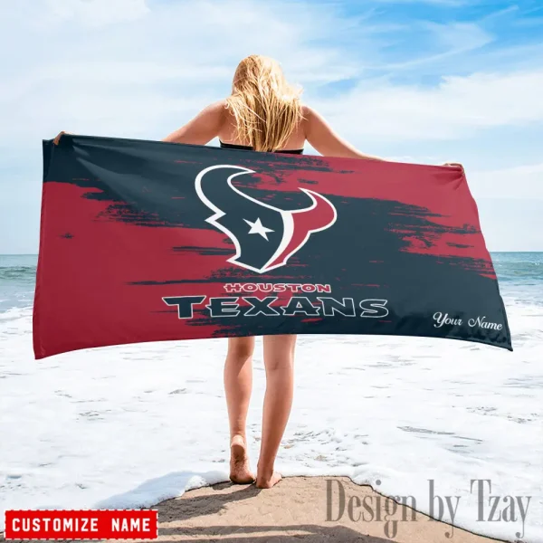 Houston Texans NFL Beach Towels New 2025 AZBTOWEL495 - Image 3
