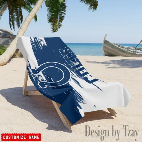 Indianapolis Colts NFL Beach Towels New 2025 AZBTOWEL496 - Image 2