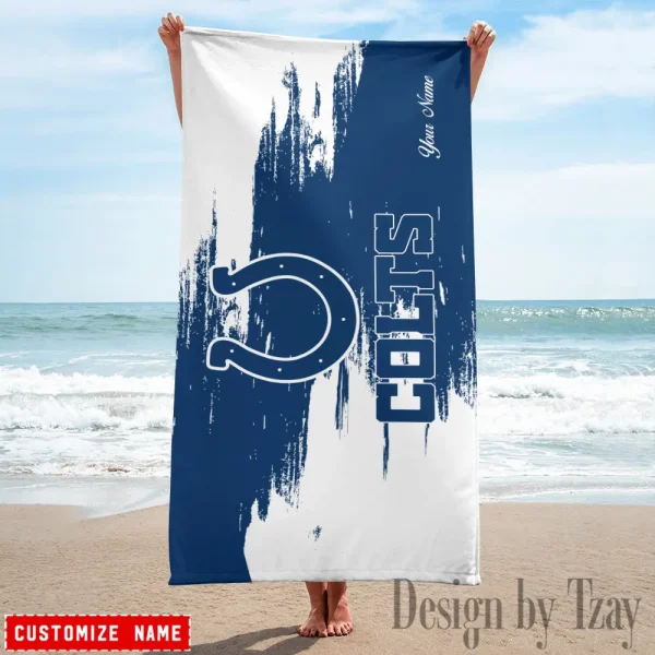 Indianapolis Colts NFL Beach Towels New 2025 AZBTOWEL496 - Image 3