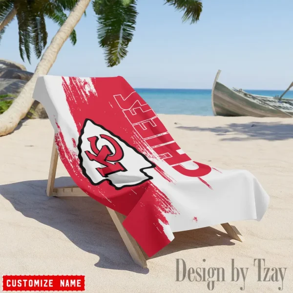 Kansas City Chiefs NFL Beach Towels New 2025 AZBTOWEL497