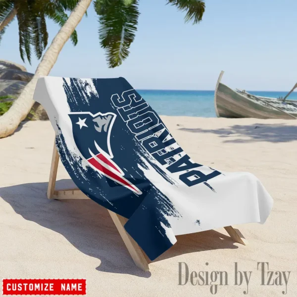 New England Patriots NFL Beach Towels New 2025 AZBTOWEL503 - Image 2
