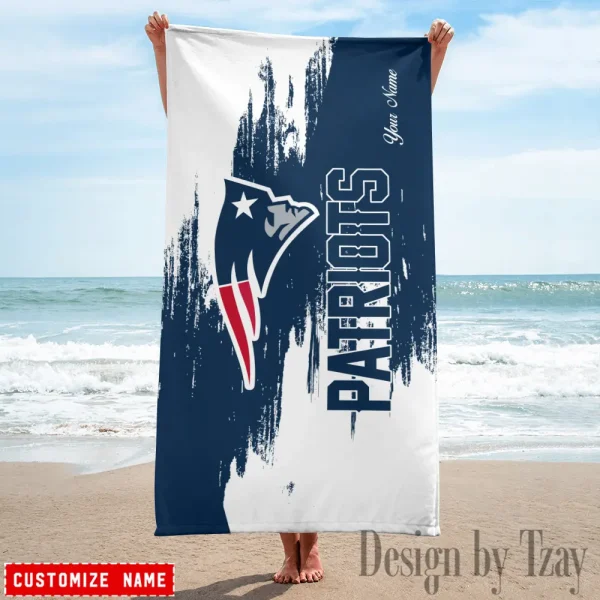 New England Patriots NFL Beach Towels New 2025 AZBTOWEL503 - Image 3