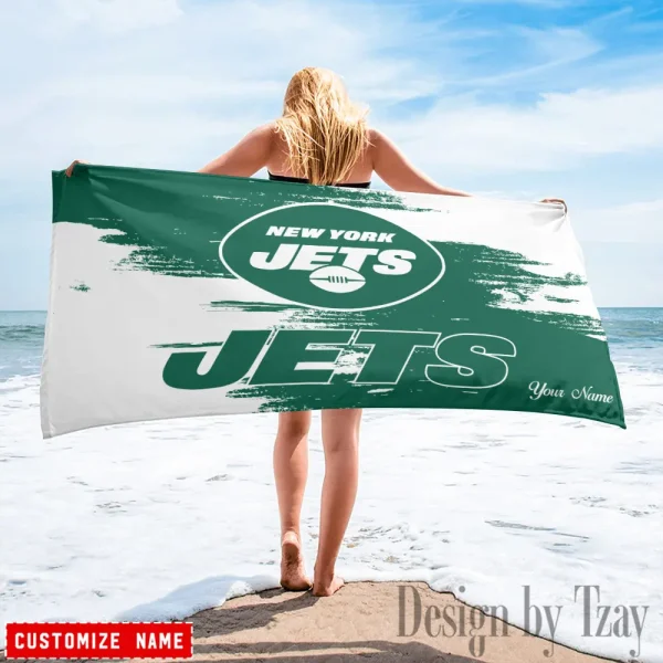 New York Jets NFL Beach Towels New 2025 AZBTOWEL506