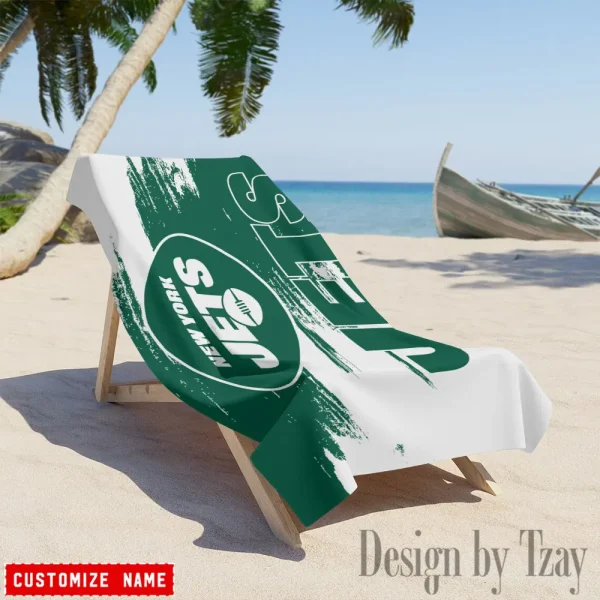 New York Jets NFL Beach Towels New 2025 AZBTOWEL506 - Image 3
