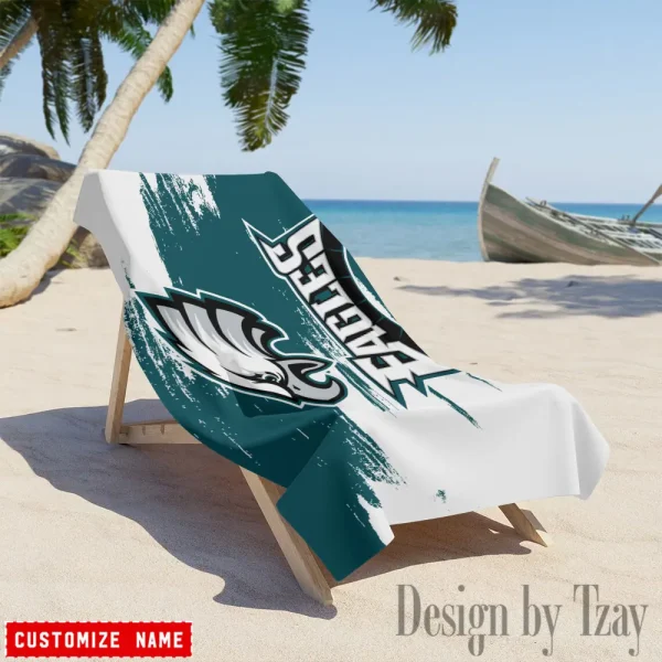 Philadelphia Eagles NFL Beach Towels New 2025 AZBTOWEL507