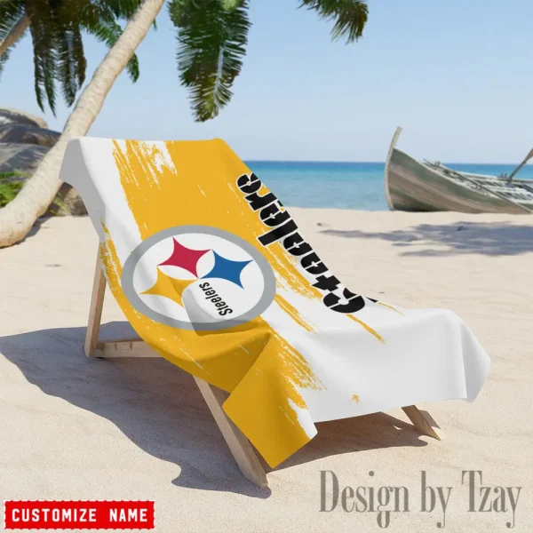 Pittsburgh Steelers NFL Beach Towels New 2025 AZBTOWEL508