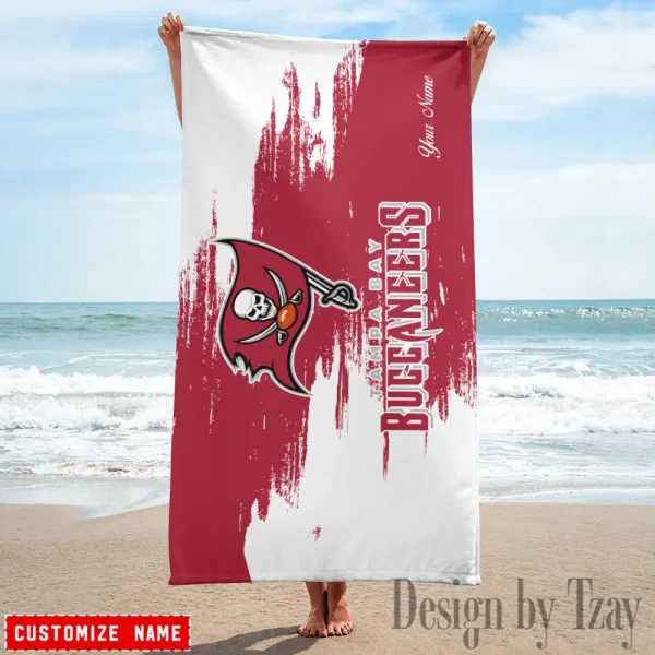 Tampa Bay Buccaneers NFL Beach Towels New 2025 AZBTOWEL511 - Image 2