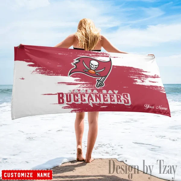 Tampa Bay Buccaneers NFL Beach Towels New 2025 AZBTOWEL511 - Image 3