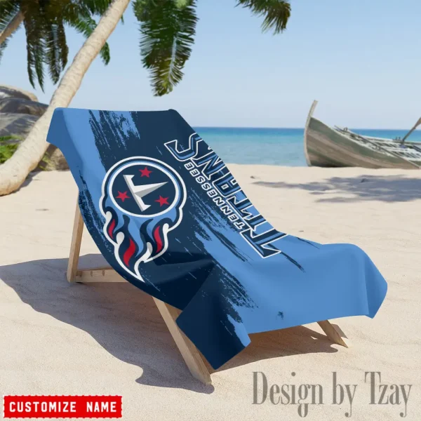 Tennessee Titans NFL Beach Towels New 2025 AZBTOWEL512