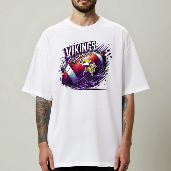Minnesota Vikings T-Shirt Hoodie Sweatshirt Gift For Fan SPT2DTSHIRT069
