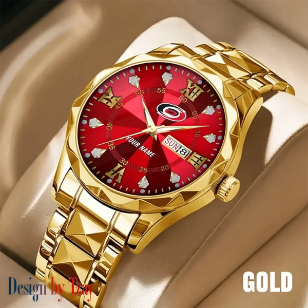 Carolina Hurricanes NHL Luxury Diamond Men Wristwatch Trending 2025 SPTDMW263 - Image 3