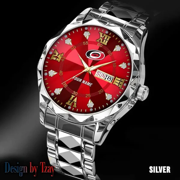 Carolina Hurricanes NHL Luxury Diamond Men Wristwatch Trending 2025 SPTDMW263 - Image 4