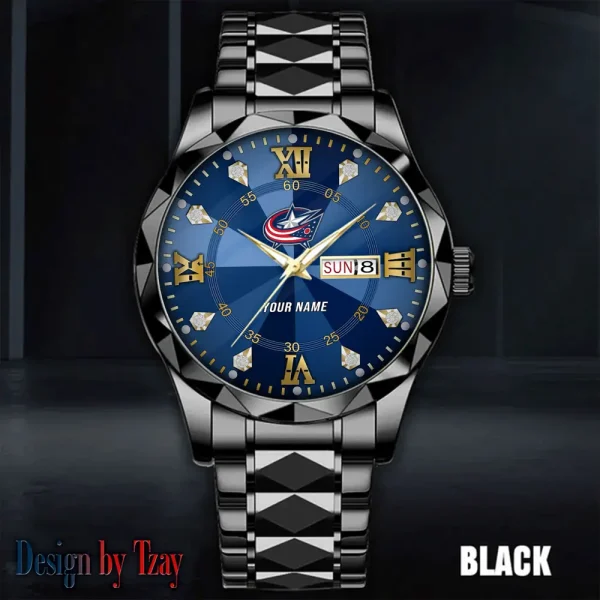 Columbus Blue Jackets NHL Luxury Diamond Men Wristwatch Trending 2025 SPTDMW266 - Image 4