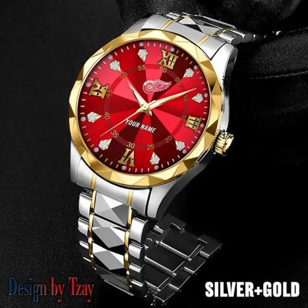 Detroit Red Wings NHL Luxury Diamond Men Wristwatch Trending 2025 SPTDMW268