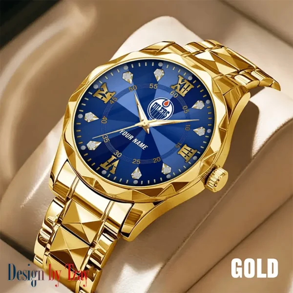 Edmonton Oilers NHL Luxury Diamond Men Wristwatch Trending 2025 SPTDMW269 - Image 2
