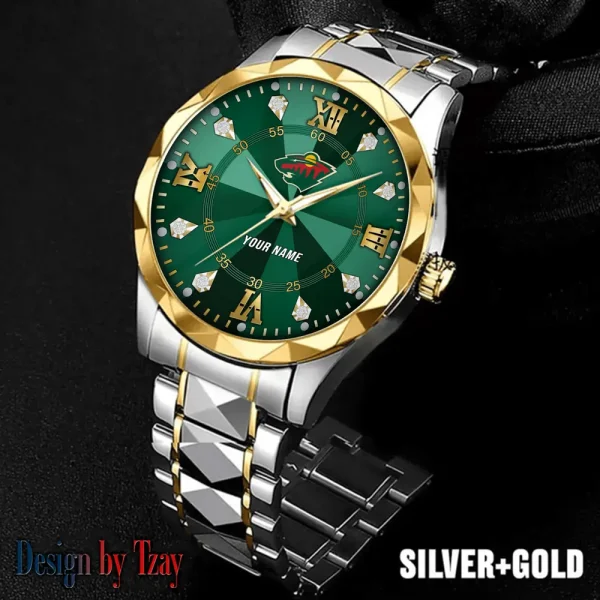 Minnesota Wild NHL Luxury Diamond Men Wristwatch Trending 2025 SPTDMW272