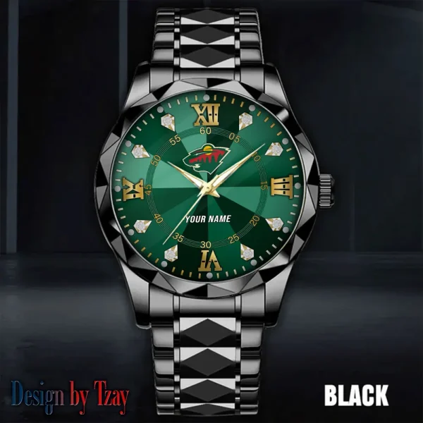 Minnesota Wild NHL Luxury Diamond Men Wristwatch Trending 2025 SPTDMW272 - Image 3
