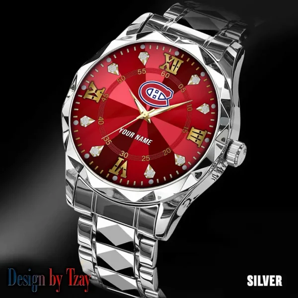 Montreal Canadiens NHL Luxury Diamond Men Wristwatch Trending 2025 SPTDMW273 - Image 2