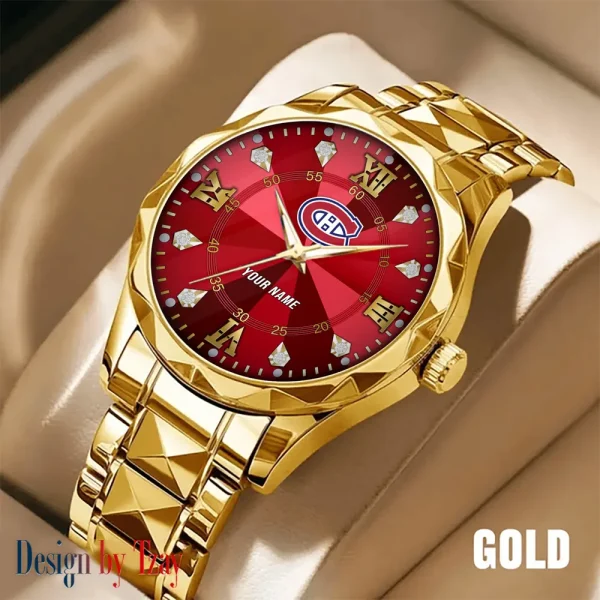Montreal Canadiens NHL Luxury Diamond Men Wristwatch Trending 2025 SPTDMW273 - Image 3