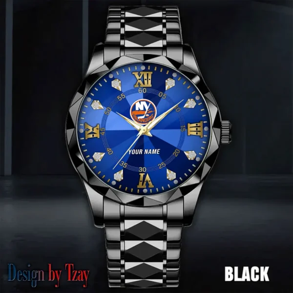 New York Islanders NHL Luxury Diamond Men Wristwatch Trending 2025 SPTDMW276 - Image 5