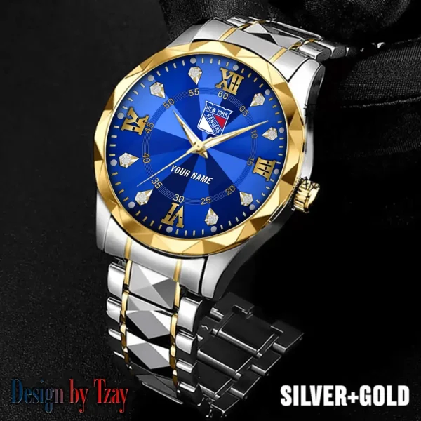 New York Rangers NHL Luxury Diamond Men Wristwatch Trending 2025 SPTDMW277