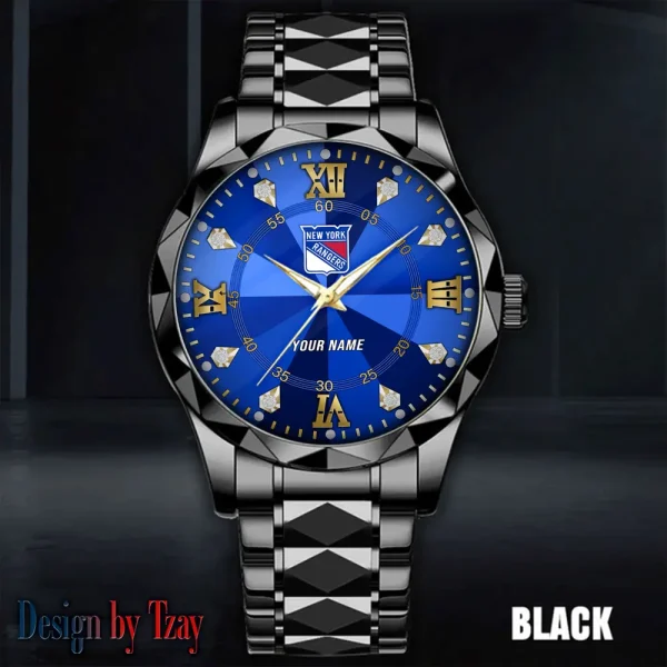 New York Rangers NHL Luxury Diamond Men Wristwatch Trending 2025 SPTDMW277 - Image 5